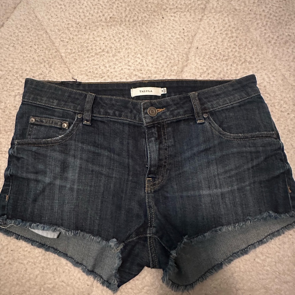 Talula Indigo Denim Shorts